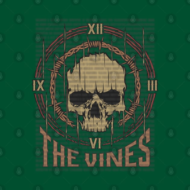 The Vines Vintage Skull by darksaturday