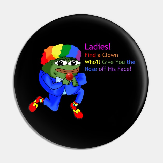 Clown Honkler Proposal Pin by FrenArt