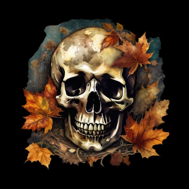 Autumn Skull by Alpenglow Workshop