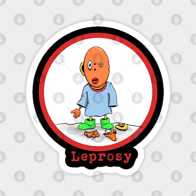 Leprosy Magnet by Sam_McSammerson