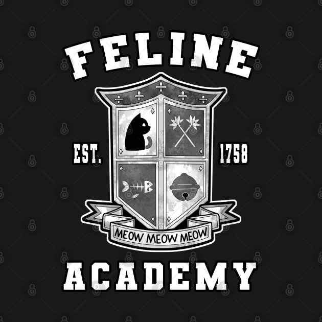 Feline Academy BW by Ashmish