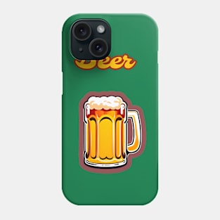 St Patricks Day Beer Elements Phone Case