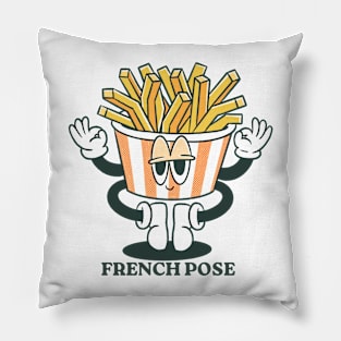 Retro French Pose Pillow