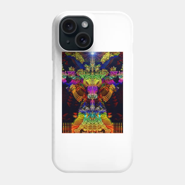 Rainbow Seahorse: I Think of You Phone Case by barrowda