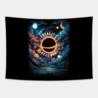 Total Solar Eclipse 2024 , April 8 Tapestry