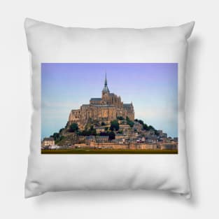 Mont Saint Michel Normandy France Pillow