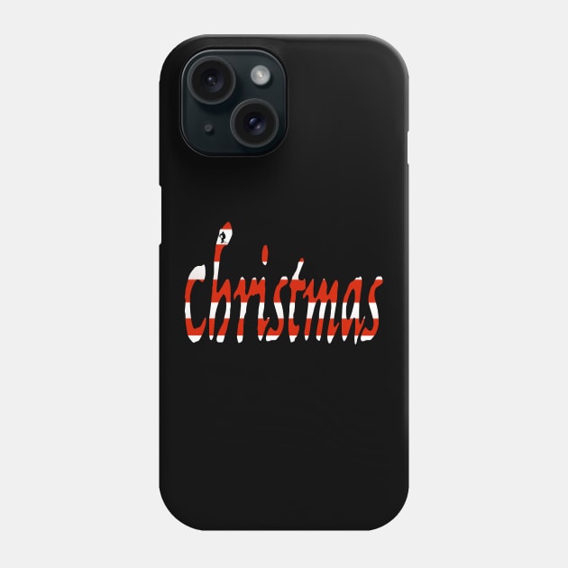 Ugly Christmas Hockey Christmas Phone Case by rayraynoire