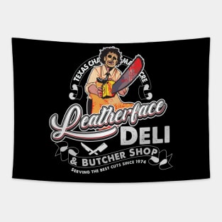 Leather Deli and Butcher Shop Tapestry