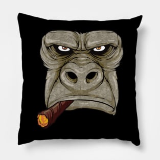 Grumpy Gorilla Pillow