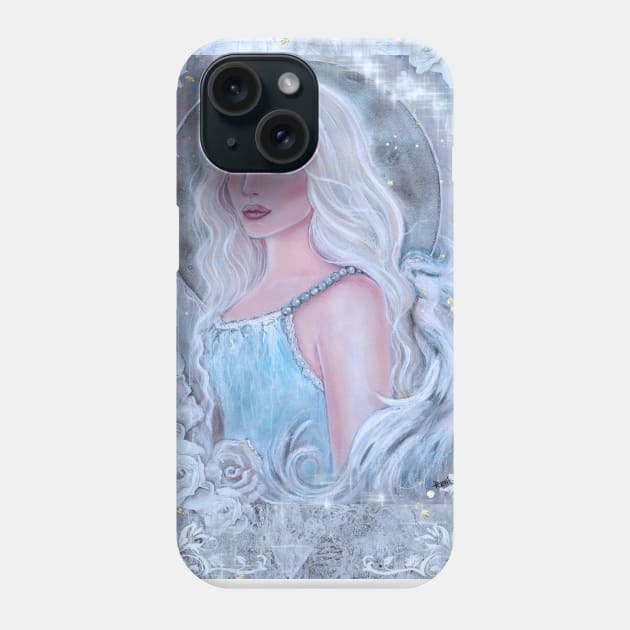 Ambriella angel art by Renee Lavoie Phone Case by ReneeLLavoie