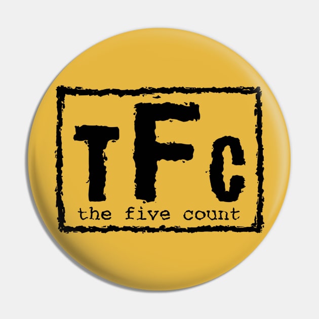 TFC NWO Classic Black Logo Pin by thefivecount