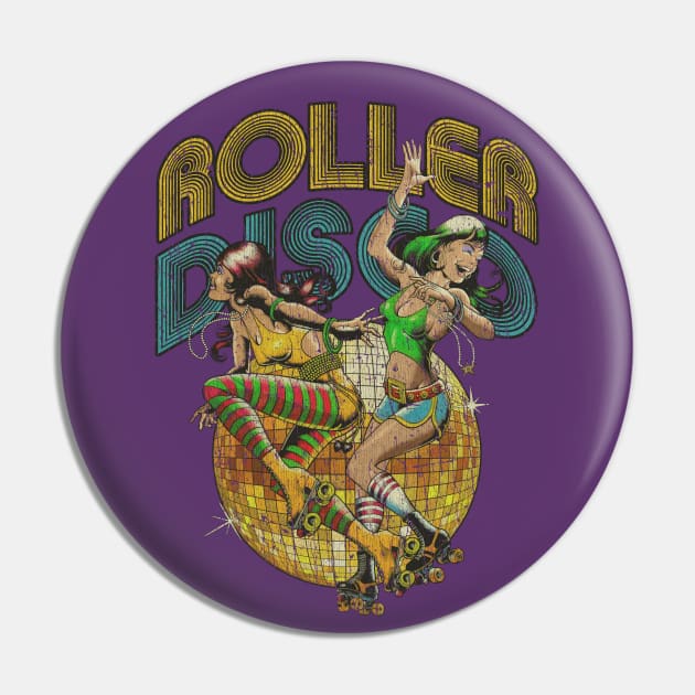 Roller Disco 1980 Pin by JCD666