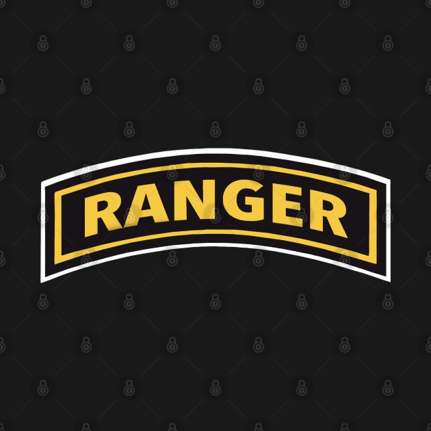 Army Ranger Tab by Trent Tides