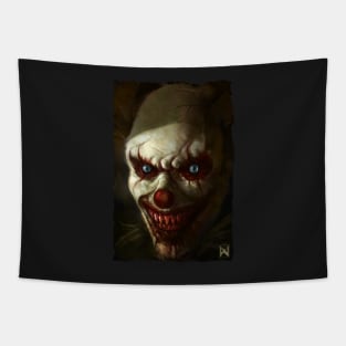 Evil Clown Tapestry