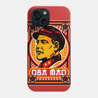 Oba Mao Propaganda Poster Phone Case