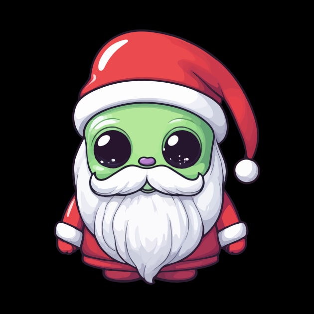 Alien Santa by Rishirt