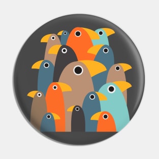 Paper birds Pin