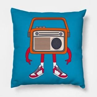 Retro Radio Pillow