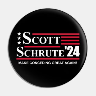 Scott Schrute 2024 - Make Conceding Great Again Pin