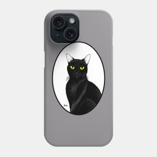 Molly the cat Phone Case