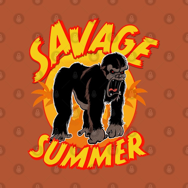 Savage Summer, with outline by Daily Detour