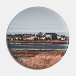 Maisonnette Fishing Village in New-Brunswick, Canada V3 Pin