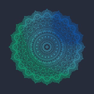 Yogi, Prana Mandala blue T-Shirt