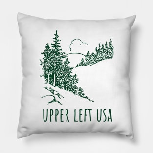 Upper left USA Pillow