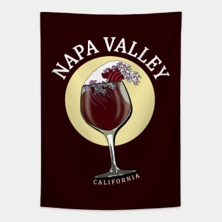 Napa Valley California Wine Tapestry