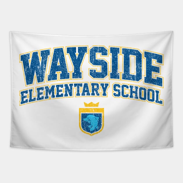 Wayside School (Variant) Tapestry by huckblade