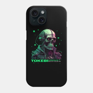 Cyberpunk Neon Skull Phone Case