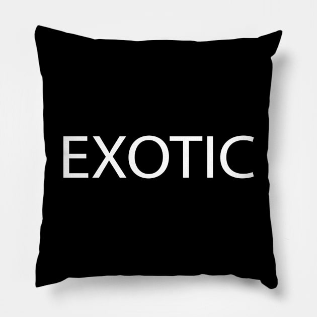 EXOTIC Pillow by Gigart