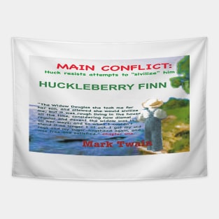 Huckleberry Finn Main Conflict Tapestry