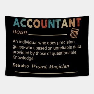 Accountant Tapestry