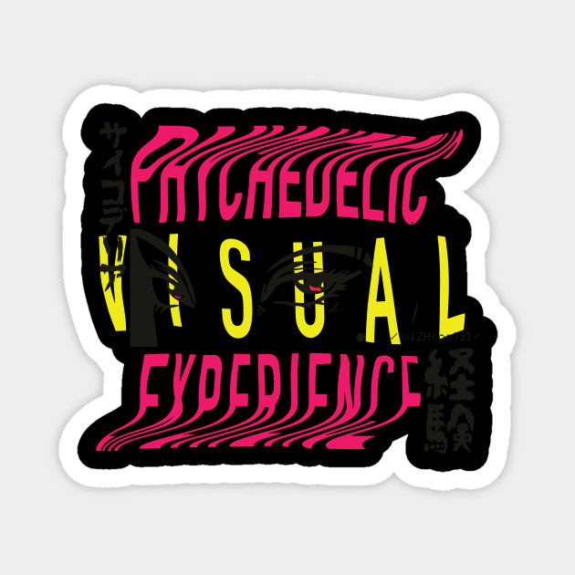 Psychedelic Eye Trippy Cartoon Drawing - Hallucination - Magnet | TeePublic Psychedelic Eye Trippy Cartoon Drawing - Hallucination - Magnet | TeePublic