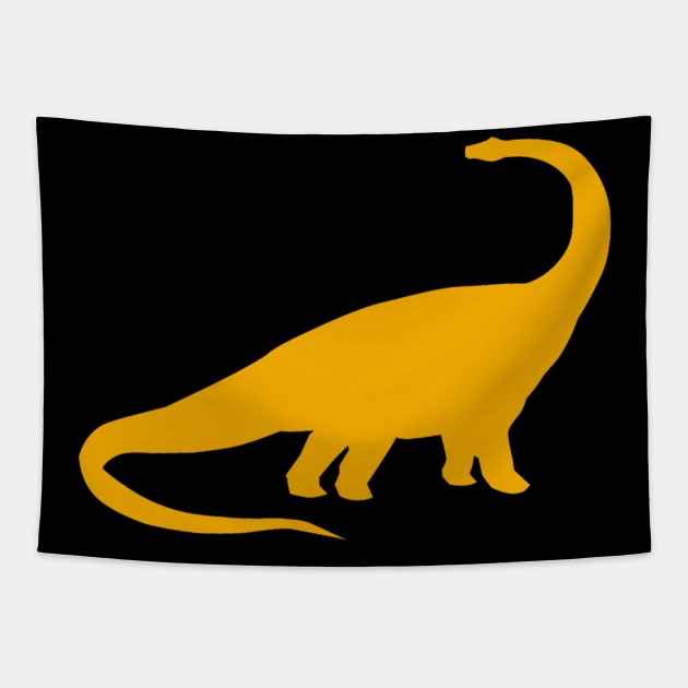 Terra Fossil Vintage Brontosaurus Tapestry by Terra Fossil Merch