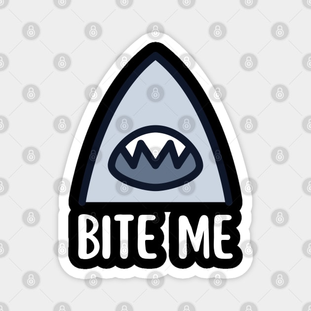 Bite Me Magnet by Owlora Studios