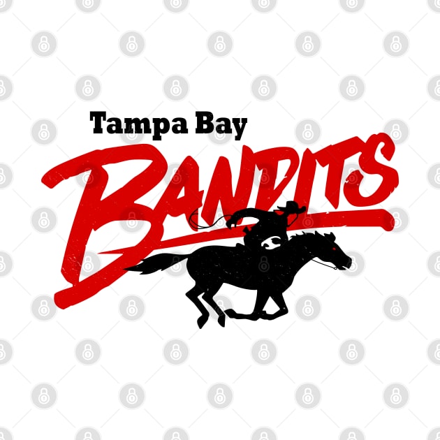 Retro Tampa Bay Bandits Footballo by LocalZonly