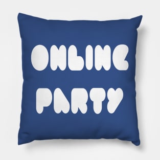 Online Party Pillow
