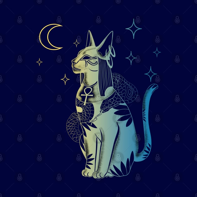 Moonlight bastet by Blacklinesw9