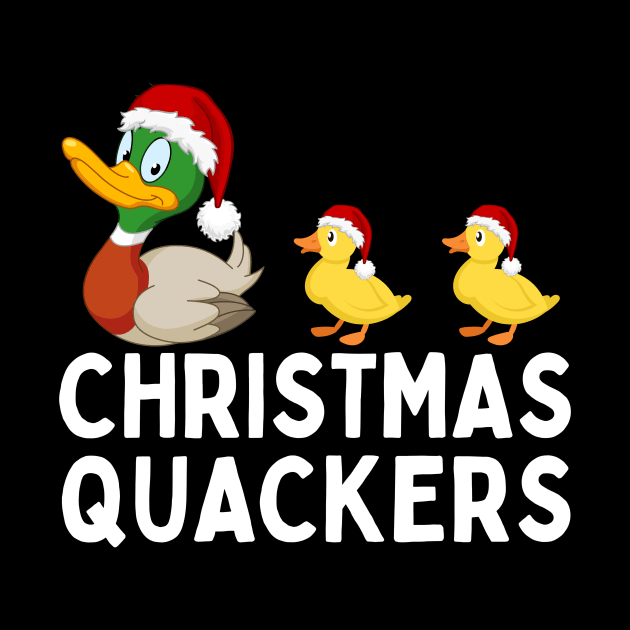 Christmas Quackers Cute Matching Family Christmas by PowderShot