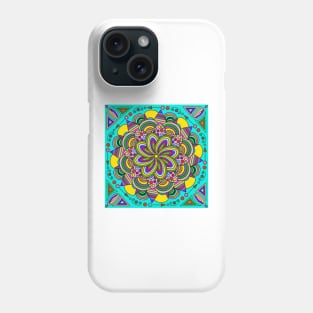 Colorful Mandala Flower Phone Case