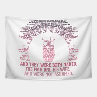 Morningstar: No Shame Biblical Design (crimson twilight) Tapestry