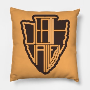 Death Valley National Park name arrowhead Pillow