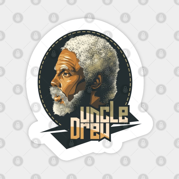 Uncle Drew Magnet by bikonatics