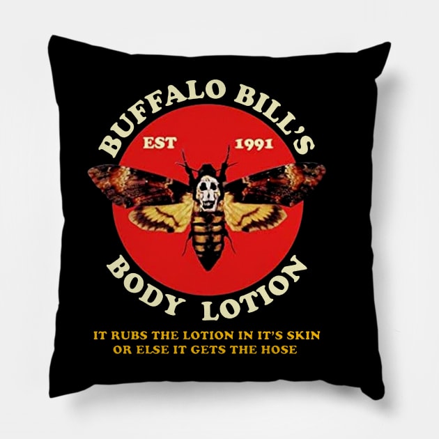Buffalo Bill's Body Lotion Pillow by Armangedonart