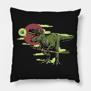 Ninja Dinosaur Pillow