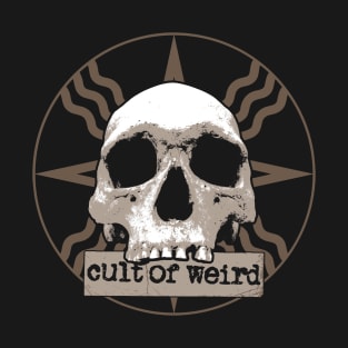 Cult of Weird Shamash Skull Logo T-Shirt