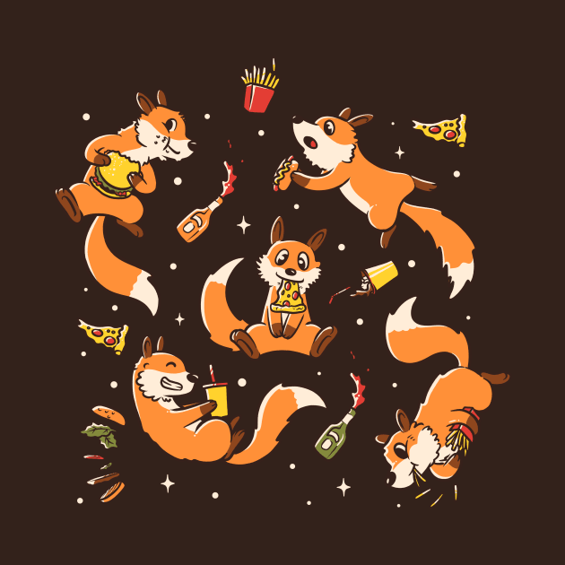 Fast Food Foxes by Tobe Fonseca by Tobe_Fonseca