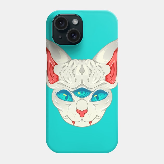 All Seeing Sphynx: C Phone Case by Cosmic_Kitten